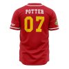 Gryffindor Lions House Harry Potter AOP Baseball Jersey AOP Baseball Jersey BACK Mockup 1 - Anime Jersey Store