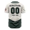 Hashira Sanemi Shinazugawa DS AOP Baseball Jersey AOP Baseball Jersey BACK Mockup - Anime Jersey Store