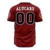 Hellsing Organization AOP Baseball Jersey BACK Mockup - Anime Jersey Store