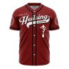 Hellsing Organization AOP AOP Baseball Jersey FRONT Mockup - Anime Jersey Store