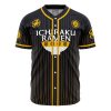 Ichiraku Ramen Naruto AOP Baseball Jersey AOP Baseball Jersey FRONT Mockup - Anime Jersey Store