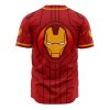 Ironman Marvel AOP Baseball Jersey BACK Mockup 1 - Anime Jersey Store