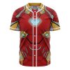 Ironman Marvel AOP Baseball Jersey FRONT Mockup - Anime Jersey Store