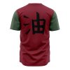 Jiraiya Uniform Naruto AOP Baseball Jersey BACK Mockup - Anime Jersey Store