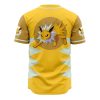 Jolteon Pokemon AOP Baseball Jersey AOP Baseball Jersey BACK Mockup - Anime Jersey Store