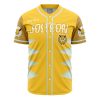 Jolteon Pokemon AOP Baseball Jersey AOP Baseball Jersey FRONT Mockup - Anime Jersey Store