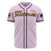 Jotaro Kujo Star Platinum JBA AOP Baseball Jersey FRONT Mockup - Anime Jersey Store