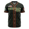 Kakyoin Hierophant Green JBA AOP Baseball Jersey FRONT Mockup - Anime Jersey Store