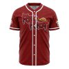 Kirishima Red Riot MHA AOP Baseball Jersey FRONT Mockup - Anime Jersey Store