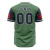 Konoha Jonin Naruto AOP Baseball Jersey BACK Mockup - Anime Jersey Store