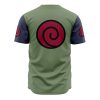 Konohagakure Jounin Uniform Naruto AOP Baseball Jersey BACK Mockup - Anime Jersey Store