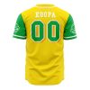 Koopa SMB AOP Baseball Jersey BACK Mockup - Anime Jersey Store