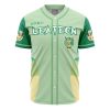 Leafeon Pokemon AOP Baseball Jersey AOP Baseball Jersey FRONT Mockup 1 - Anime Jersey Store