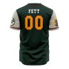 Mandalorians Boba Fett Star Wars AOP Baseball Jersey AOP Baseball Jersey BACK Mockup - Anime Jersey Store