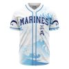 Marines Garp OP AOP Baseball Jersey FRONT Mockup - Anime Jersey Store