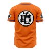 Master Roshi Kame DBZ AOP Baseball Jersey AOP Baseball Jersey BACK Mockup - Anime Jersey Store