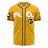 Neon FLCL AOP Baseball Jersey FRONT Mockup 1 - Anime Jersey Store