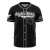 Nights Watch Snow GOT AOP Baseball Jersey AOP Baseball Jersey FRONT Mockup - Anime Jersey Store