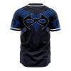 Nightwing DC Comics AOP Baseball Jersey BACK Mockup - Anime Jersey Store