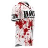 Outbreak HOTD AOP Baseball Jersey SIDE Mockup - Anime Jersey Store