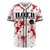 Outbreak HOTD AOP Baseball Jersey AOP Baseball Jersey FRONT Mockup - Anime Jersey Store