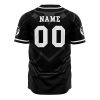 Personalized Black Panther Marvel AOP Baseball Jersey BACK Mockup - Anime Jersey Store