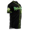 Personalized Cosmic Rick RAM AOP Baseball Jersey SIDE Mockup - Anime Jersey Store