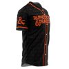 Personalized Dungeons Dragons AOP Baseball Jersey SIDE Mockup - Anime Jersey Store