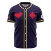 Personalized First Outfit Hisoka HXH AOP Baseball Jersey FRONT Mockup - Anime Jersey Store