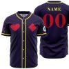 Personalized First Outfit Hisoka HXH AOP Baseball Jersey MAIN Mockup - Anime Jersey Store