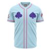 Personalized Hypnotic Eye Hisoka HXH AOP Baseball Jersey FRONT Mockup - Anime Jersey Store