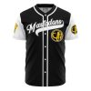 Personalized Mastadons Black PR AOP Baseball Jersey FRONT Mockup - Anime Jersey Store