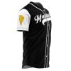 Personalized Mastadons Black PR AOP Baseball Jersey SIDE Mockup - Anime Jersey Store