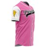 Personalized Pterodactyls Pink PR AOP Baseball Jersey SIDE Mockup 1 - Anime Jersey Store