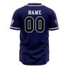 Personalized Ravenclaw HP AOP Baseball Jersey BACK Mockup - Anime Jersey Store