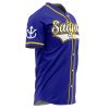 Personalized Saiyan Vegeta DBZ AOP Baseball Jersey SIDE Mockup - Anime Jersey Store