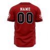 Personalized Sith Vader SW AOP Baseball Jersey BACK Mockup - Anime Jersey Store