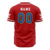 Personalized Straw Hats Luffy OP AOP Baseball Jersey BACK Mockup - Anime Jersey Store