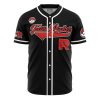 Personalized Team Rocket Grunt Black P AOP Baseball Jersey FRONT Mockup - Anime Jersey Store