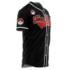 Personalized Team Rocket Grunt Black P AOP Baseball Jersey SIDE Mockup - Anime Jersey Store