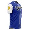 Personalized Triceratops Blue PR AOP Baseball Jersey SIDE Mockup - Anime Jersey Store