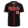 Personalized Umbrella Corp RE AOP Baseball Jersey FRONT Mockup - Anime Jersey Store