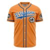 Personalized Z Fighters Goku Dragon Ball Z AOP Baseball Jersey FRONT Mockup 2 - Anime Jersey Store