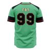 Planet Express Futurama AOP Baseball Jersey AOP Baseball Jersey BACK Mockup - Anime Jersey Store