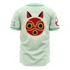 Raging Princess Mononoke SG AOP Baseball Jersey BACK Mockup - Anime Jersey Store