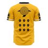 Sage of 6 Paths Naruto Yellow AOP Baseball Jersey AOP Baseball Jersey BACK Mockup - Anime Jersey Store