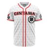 Sakata Gintoki AOP Baseball Jersey FRONT Mockup - Anime Jersey Store