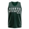 Scouting Regiment Attack on Titan Basketball Jersey Tank Top FRONT Mockup - Anime Jersey Store