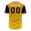 Shirai Ryu Scorpion MK AOP Baseball Jersey AOP Baseball Jersey BACK Mockup - Anime Jersey Store