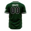 Slytherin House Harry Potter AOP Baseball Jersey AOP Baseball Jersey BACK Mockup - Anime Jersey Store